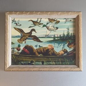 🦆 Vintage Whimsical Hunting Print